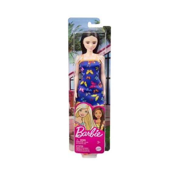 Кукла Barbie Супер стиль Брюнетка у синій сукні 29 см (T7439-HBV06)
